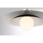 Savoy House 6-5564-1-11 One Light Semi-Flush Mount, Chrome (5)