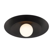 Savoy House 6-5564-1-89 One Light Semi-Flush Mount, Matte Black (4)