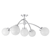 Savoy House 6-6199-5-11 LED Semi-Flush Mount, Chrome (2)