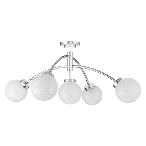 Savoy House 6-6199-5-11 LED Semi-Flush Mount, Chrome (2)