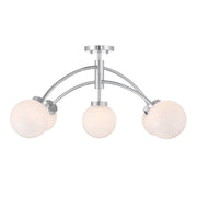 Savoy House 6-6199-5-11 LED Semi-Flush Mount, Chrome (3)