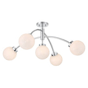 Savoy House 6-6199-5-11 LED Semi-Flush Mount, Chrome (4)