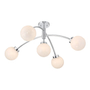 Savoy House 6-6199-5-11 LED Semi-Flush Mount, Chrome (5)