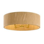 Savoy House 6-9312-4-322 Four Light Flush Mount, Warm Brass (3)