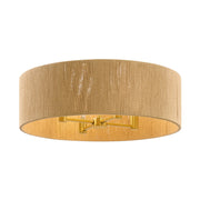 Savoy House 6-9312-4-322 Four Light Flush Mount, Warm Brass (4)