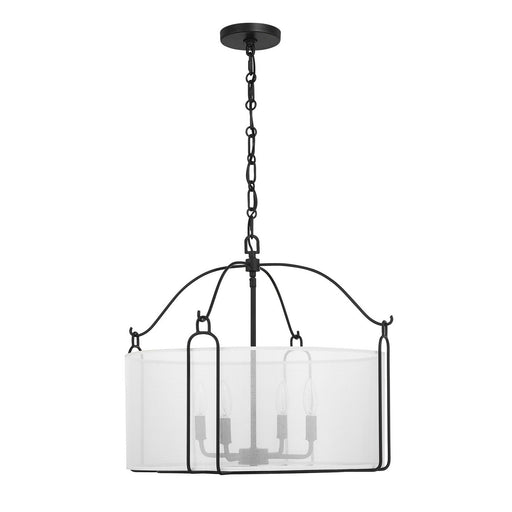 Savoy House 7-1693-4-89 Four Light Pendant, Matte Black (2)