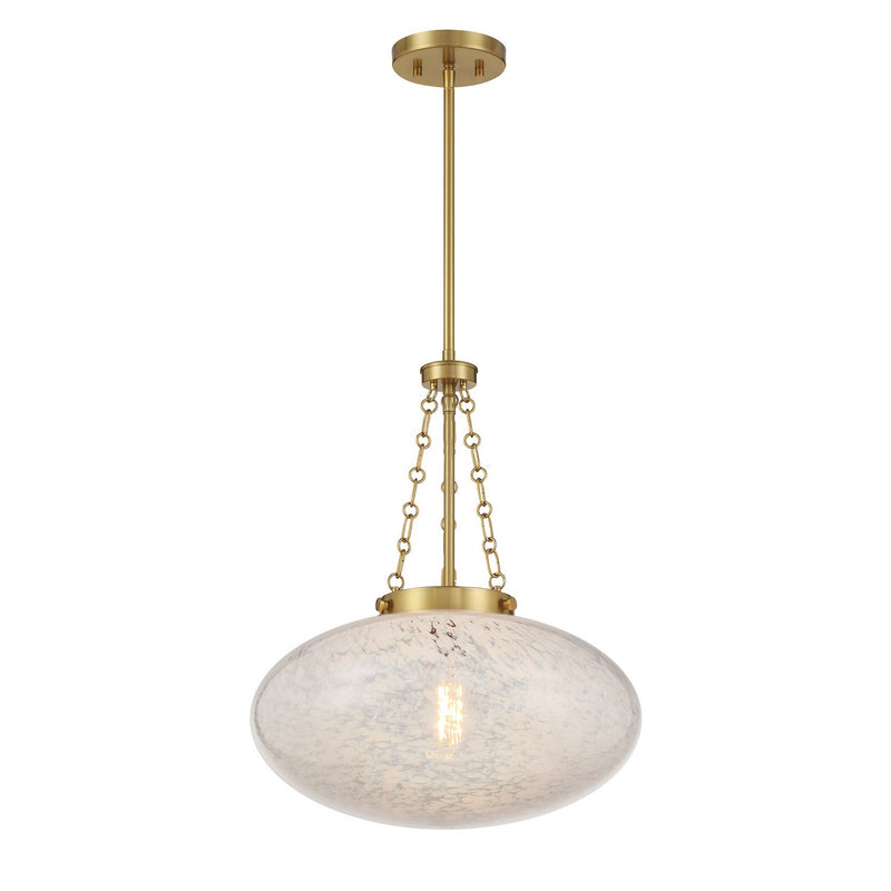 Savoy House 7-1740-1-322 One Light Pendant, Warm Brass (3)