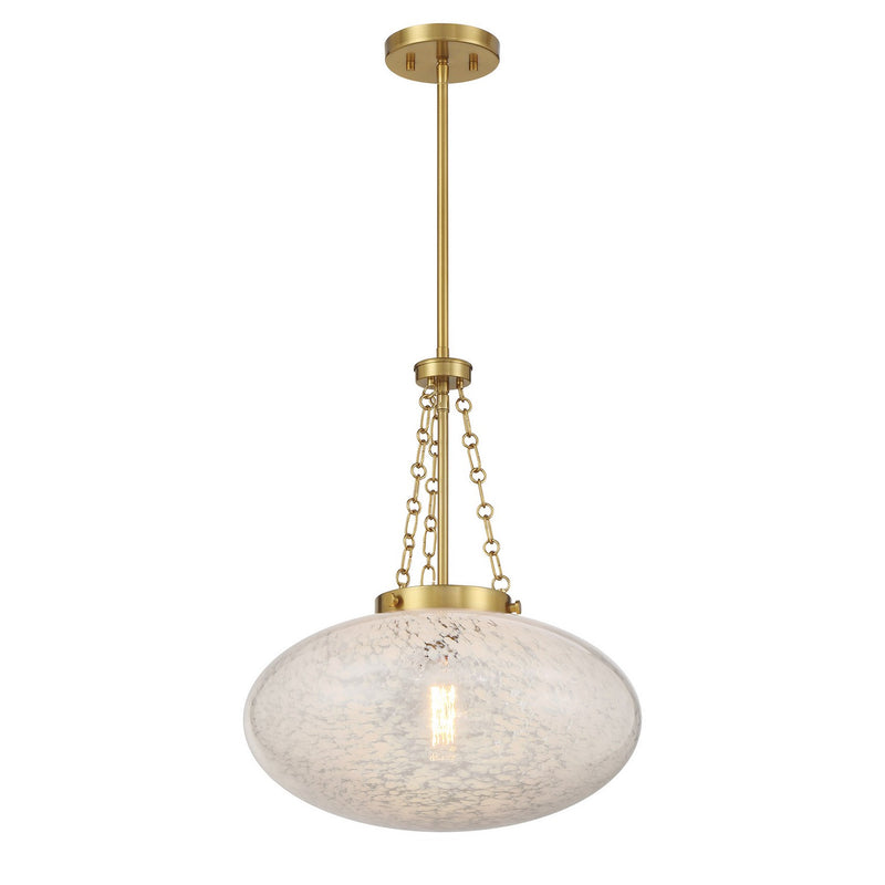 Savoy House 7-1740-1-322 One Light Pendant, Warm Brass (5)
