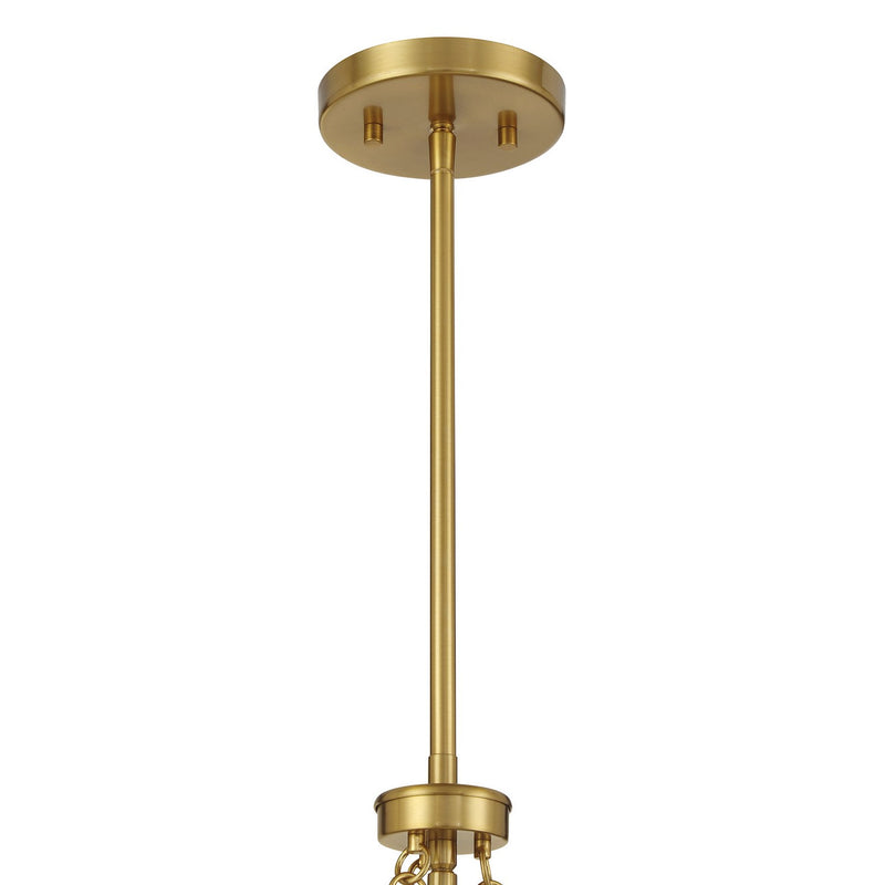 Savoy House 7-1740-1-322 One Light Pendant, Warm Brass (6)