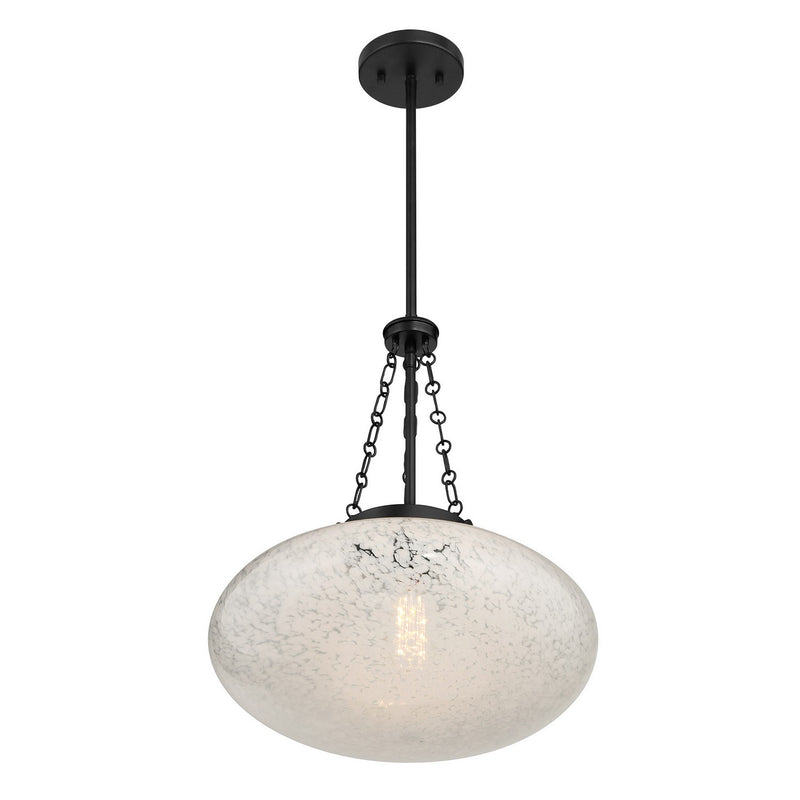 Savoy House 7-1740-1-89 One Light Pendant, Matte Black (4)