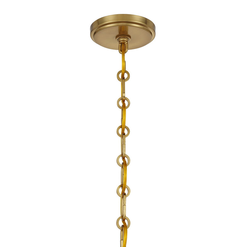 Savoy House 7-1840-1-322 One Light Pendant, Warm Brass (5)