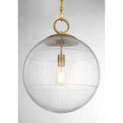Savoy House 7-1840-1-322 One Light Pendant, Warm Brass (6)