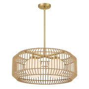 Savoy House 7-2041-4-322 Four Light Pendant, Warm Brass (5)