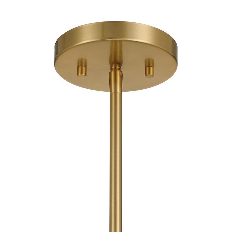Savoy House 7-2747-4-322 Four Light Pendant, Warm Brass (5)