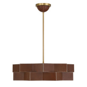 Savoy House 7-2749-5-322 Five Light Pendant, Warm Brass (3)