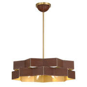 Savoy House 7-2749-5-322 Five Light Pendant, Warm Brass (5)
