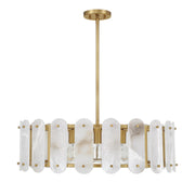 Savoy House 7-2911-5-322 Five Light Pendant, Warm Brass (2)