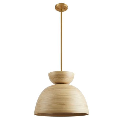 Savoy House 7-2919-1-203 One Light Pendant, Natural Bamboo (2)