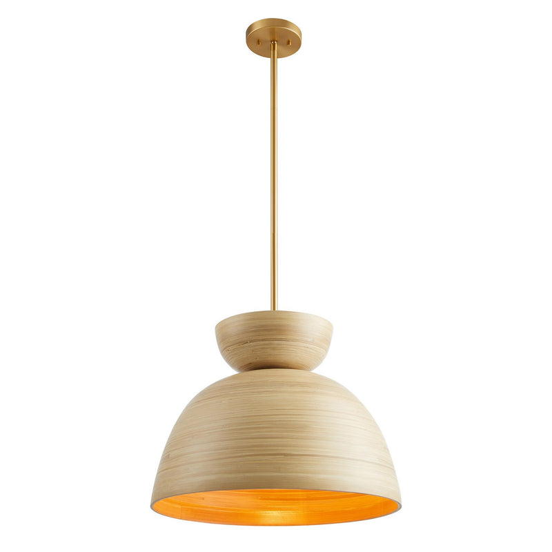 Savoy House 7-2919-1-203 One Light Pendant, Natural Bamboo (4)