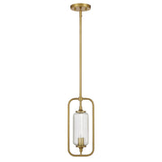 Savoy House 7-3022-1-322 One Light Mini-Pendant, Warm Brass (2)