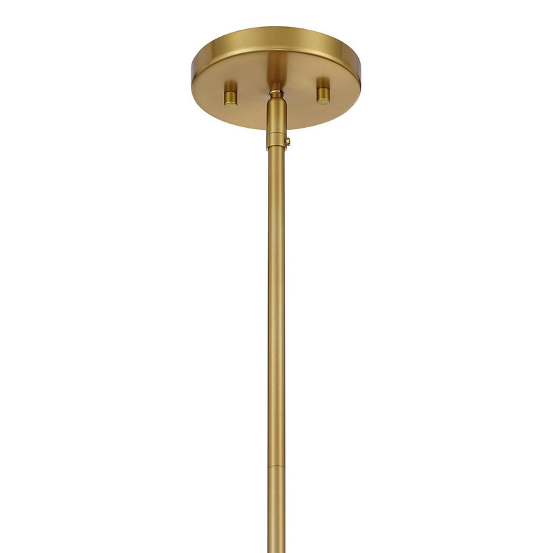 Savoy House 7-3022-1-322 One Light Mini-Pendant, Warm Brass (5)