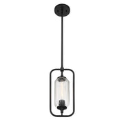 Savoy House 7-3022-1-89 One Light Mini-Pendant, Matte Black (3)