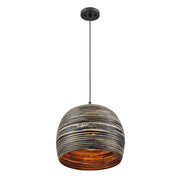 Savoy House 7-3096-1-202 One Light Pendant, Black Bamboo (5)