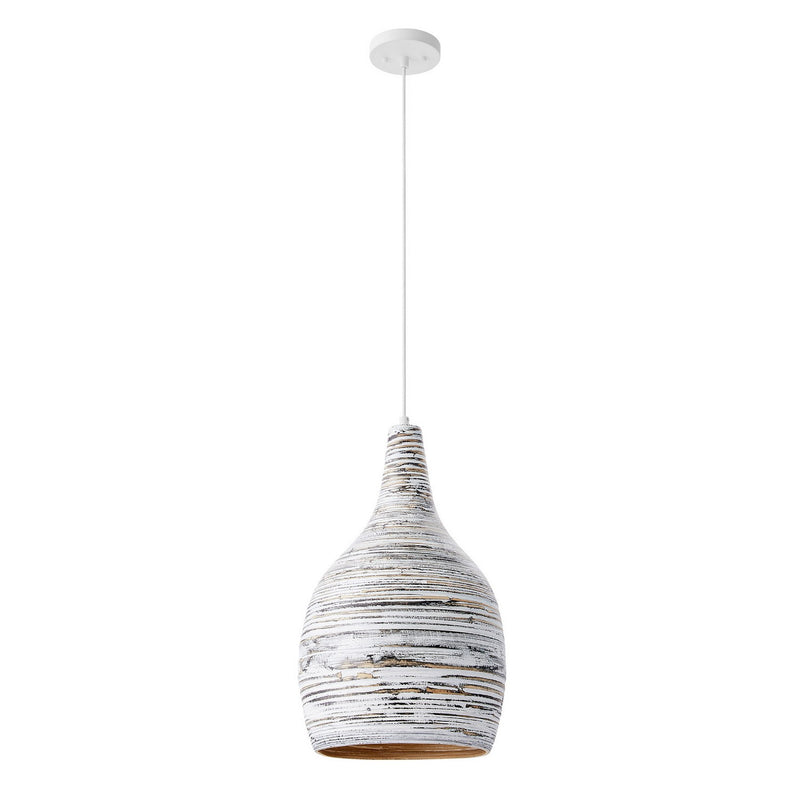 Savoy House 7-3098-1-204 One Light Pendant, Brindled Bamboo (2)