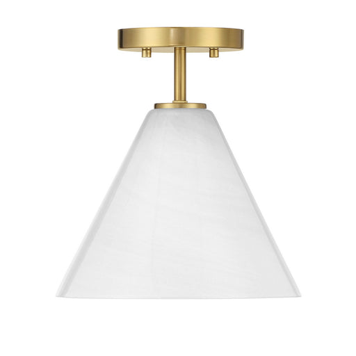 Savoy House 7-4011-1-322 One Light Mini-Pendant, Warm Brass (2)