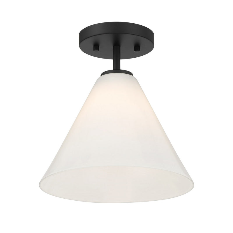 Savoy House 7-4011-1-89 One Light Mini-Pendant, Matte Black (3)