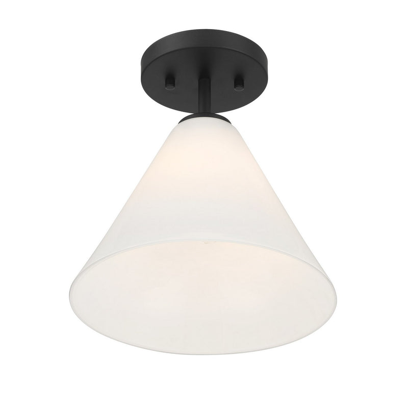 Savoy House 7-4011-1-89 One Light Mini-Pendant, Matte Black (4)