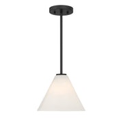 Savoy House 7-4011-1-89 One Light Mini-Pendant, Matte Black (6)