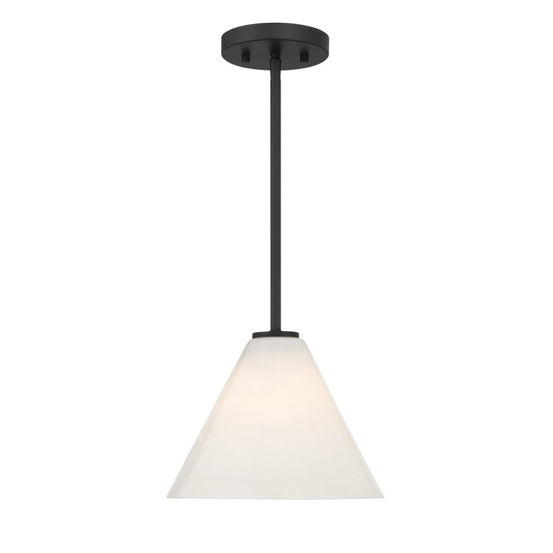 Savoy House 7-4011-1-89 One Light Mini-Pendant, Matte Black (6)