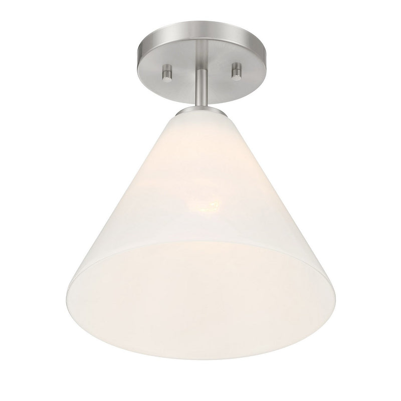 Savoy House 7-4011-1-SN One Light Mini-Pendant, Satin Nickel (4)