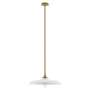 Savoy House 7-4286-1-322 One Light Pendant, Warm Brass (2)