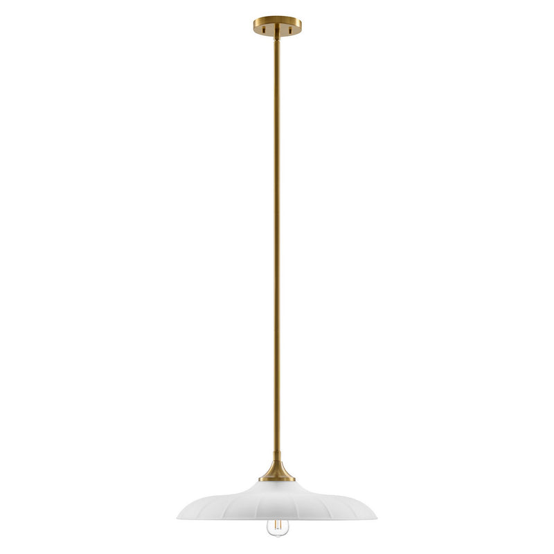 Savoy House 7-4286-1-322 One Light Pendant, Warm Brass (2)