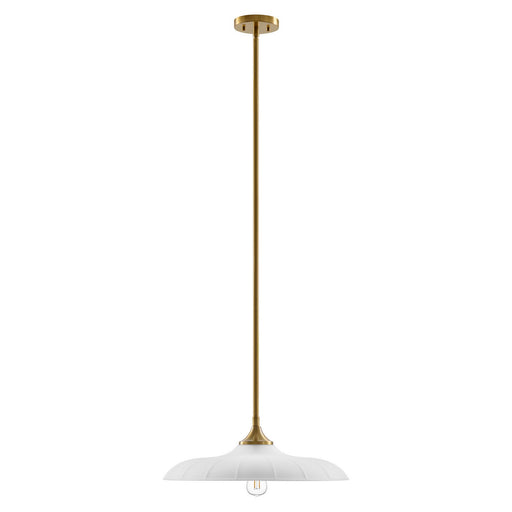 Savoy House 7-4286-1-322 One Light Pendant, Warm Brass (2)