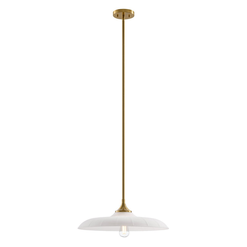 Savoy House 7-4286-1-322 One Light Pendant, Warm Brass (3)