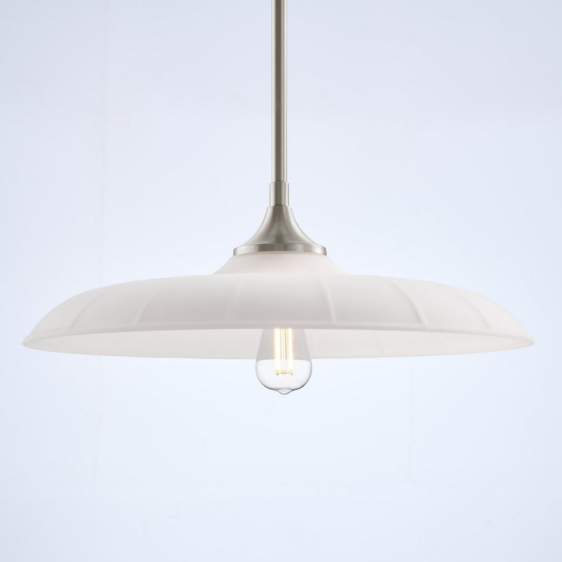 Savoy House 7-4286-1-SN One Light Pendant, Satin Nickel (5)