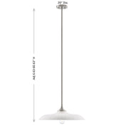 Savoy House 7-4286-1-SN One Light Pendant, Satin Nickel (6)