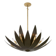 Savoy House 7-4628-6-24 Six Light Pendant, Centura/Burnished Gold (3)