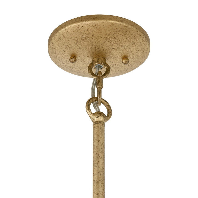 Savoy House 7-4628-6-24 Six Light Pendant, Centura/Burnished Gold (6)