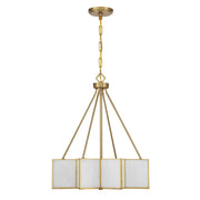 Savoy House 7-5988-3-322 Three Light Pendant, Warm Brass (2)