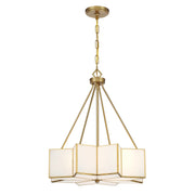 Savoy House 7-5988-3-322 Three Light Pendant, Warm Brass (3)