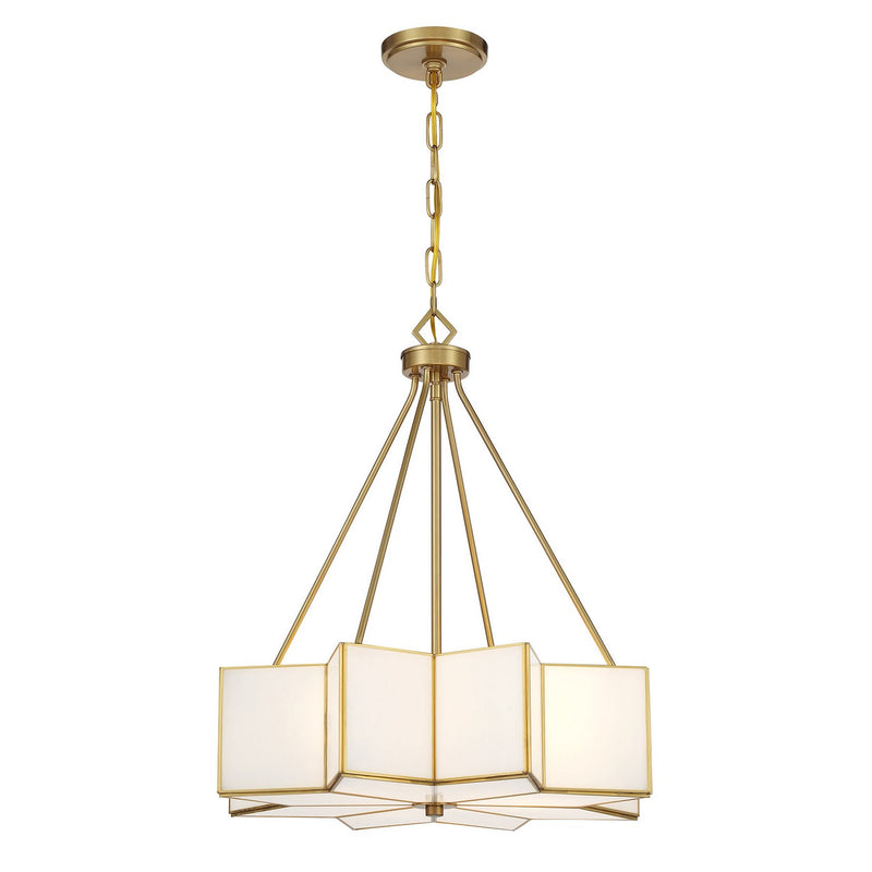 Savoy House 7-5988-3-322 Three Light Pendant, Warm Brass (3)