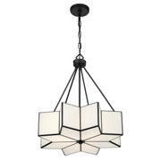 Savoy House 7-5988-3-89 Three Light Pendant, Matte Black (4)