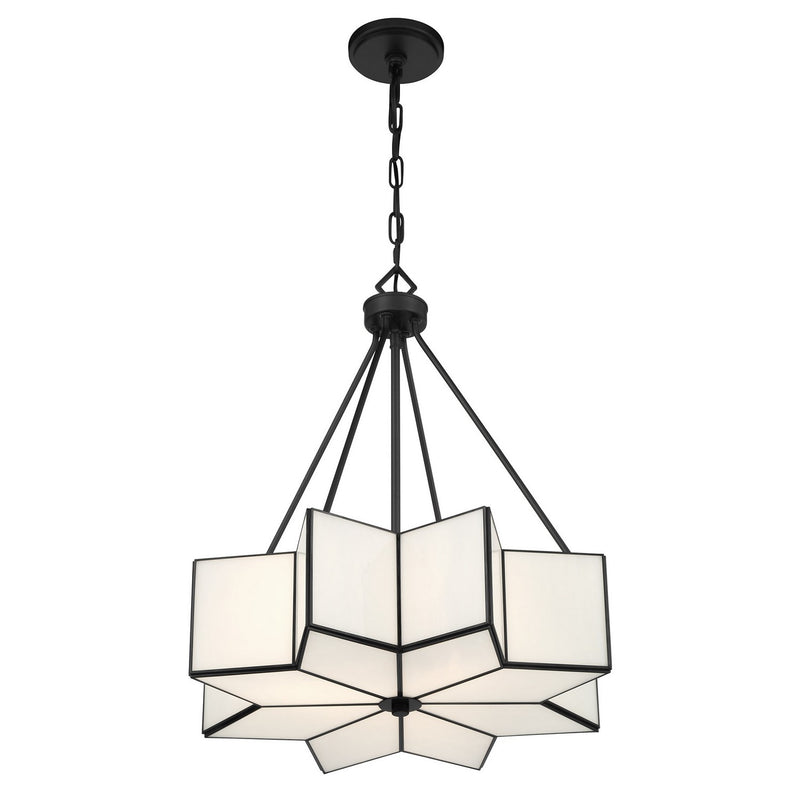 Savoy House 7-5988-3-89 Three Light Pendant, Matte Black (4)