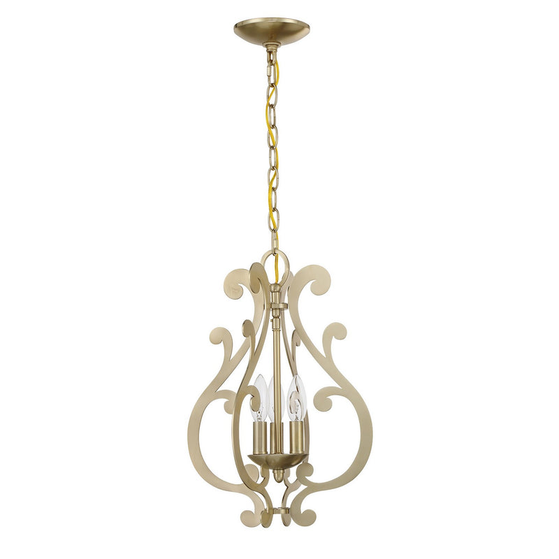 Savoy House 7-6095-3-127 Three Light Pendant, Noble Brass (2)