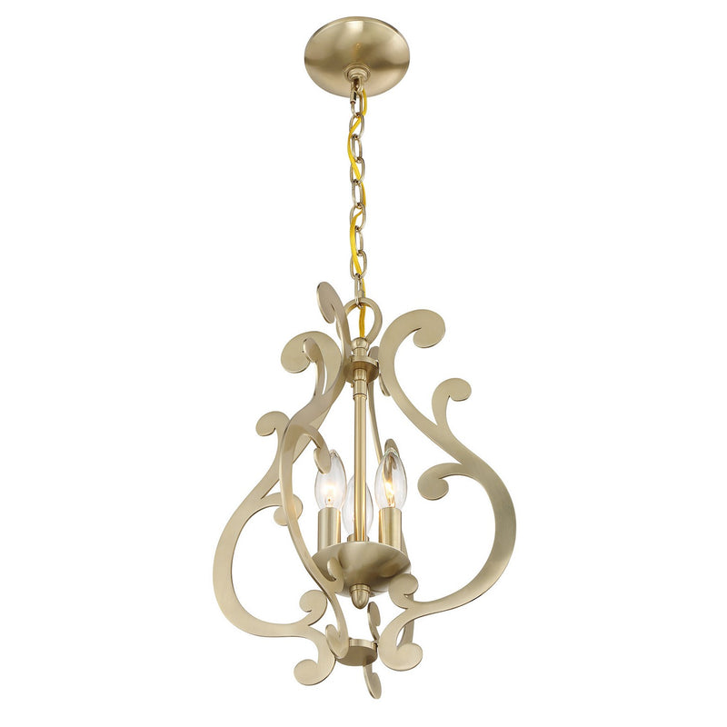 Savoy House 7-6095-3-127 Three Light Pendant, Noble Brass (4)