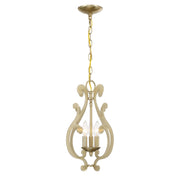 Savoy House 7-6095-3-127 Three Light Pendant, Noble Brass (5)